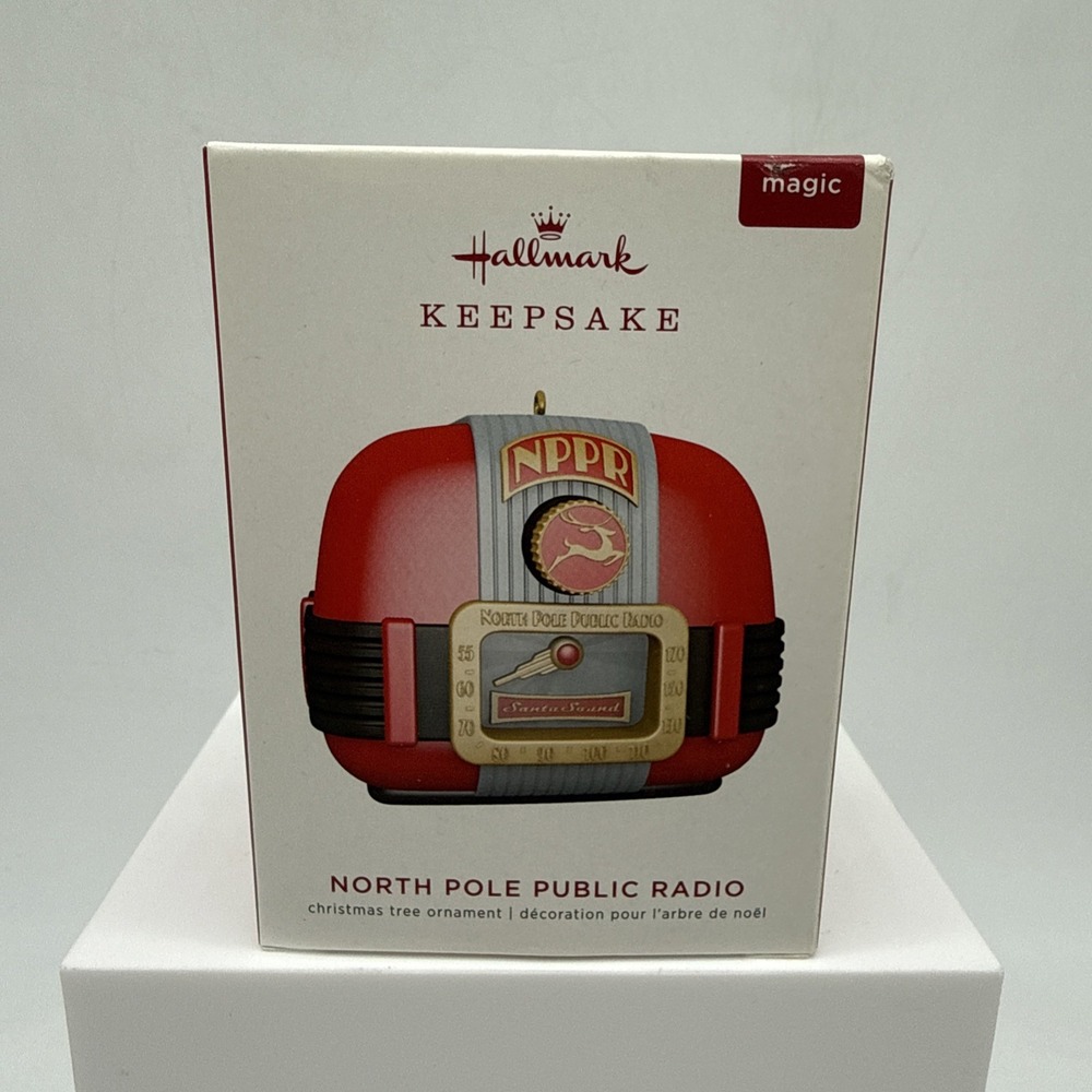 Hallmark 2019 'North Pole Public Radio' Christmas Ornament: Music Radio NPR